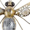 Mixed Pattern Metal Bee Garden Stake - 39 inches