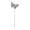 Mixed Pattern Metal Butterfly Garden Stake - 35 inches