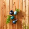 Dangling Pots Decor in Blue Tones