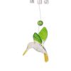 Green Acrylic Hummingbird Windchimes