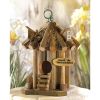 Bed and Breakfast Wood Birdhouse