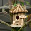 Bed and Breakfast Wood Birdhouse