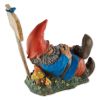 Sleeping Gnome On Strike Garden Decor or Figurine