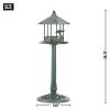 Gazebo Style Verdigris Bird Feeder