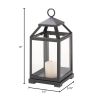 Iron Classic Candle Lantern - 12 inches