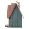 Wood Cottage Bird House