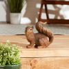 Curious Squirrel Garden Statue