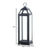 Sleek and Lean Candle Lantern - 18.5 inches