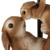 Mother and Baby Rabbit Solar Garden Light