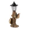 Friendly Squirrels Welcome Solar Garden Light