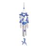 Blue Hummingbird Acrylic and Metal Windchimes