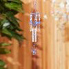 Blue Hummingbird Acrylic and Metal Windchimes