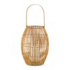 Bamboo Slat Candle Lantern - 23 inches