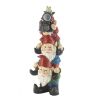 Stack of Gnomes and Frog Solar Garden Light