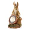 Mom and Baby Bunny Solar Garden Light