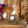 Mom and Baby Bunny Solar Garden Light