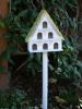 Three-Story A-Frame Wood Bird Condo