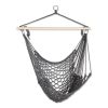 Recycled Cotton Swinging Hammock Chair - Gray