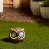 Owl Solar Garden Light - 7.5 inches