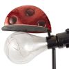 Ladybug Solar Fairy Light Garden Stake