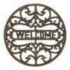 Cast Iron Welcome Stepping Stone