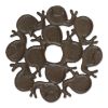 Snail Design Cast Iron Stepping Stone