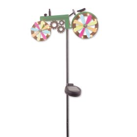 Tractor Solar Lighted Garden Stake