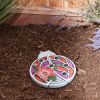 Sparkly Ladybug Cement Garden Stepping Stone