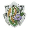 Sparkly Frog Cement Garden Stepping Stone