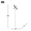 Mixed Pattern Metal Dragonfly Garden Stake - 39 inches