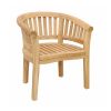 Curve Armchair Extra Thick Wood