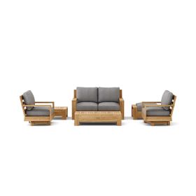 SET-525 6-pc Madera Deep Seating