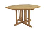 Butterfly Octagonal Folding Table