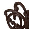 Cast Iron Butterfly Design Hose Caddy