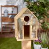 Bali Beach Wood Bird House