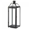 Classic Metal Candle Lantern - 21.5 inches