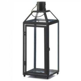 Classic Metal Candle Lantern - 16.5 inches