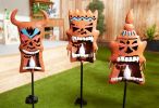 Tiki-Auaha Solar Lighted Garden Stake