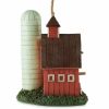 Barn and Silo Birdhouse