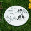 All You Need Is Love Garden Stepping Stone