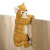 Climbing Cat Garden Decor