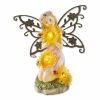 Solar Light-Up Fairy Garden Statue