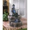 Buddha Lighted Garden Fountain