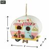 Pink and White Camper Birdhouse