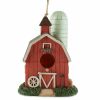 Barn and Silo Birdhouse