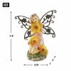 Solar Light-Up Fairy Garden Statue