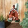 Barn and Silo Birdhouse