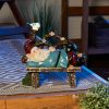 Solar Light-Up Afternoon Nap Garden Gnome