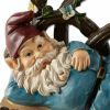 Solar Light-Up Afternoon Nap Garden Gnome